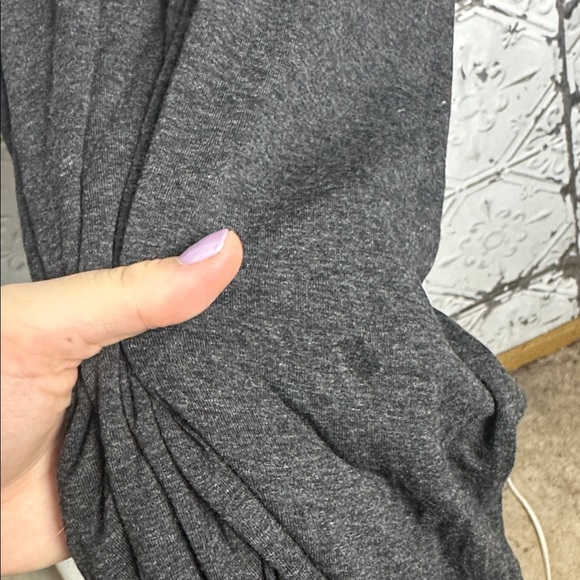 Madewell Charcoal Short Sleeve dress - Picture 5 of 7